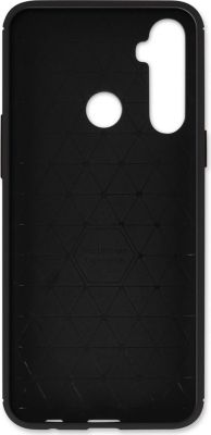 Coque AVIZAR Realme 6i Métal brossé Carbone Noir Coque AVIZAR Realme 6i Métal brossé Carbone Noir