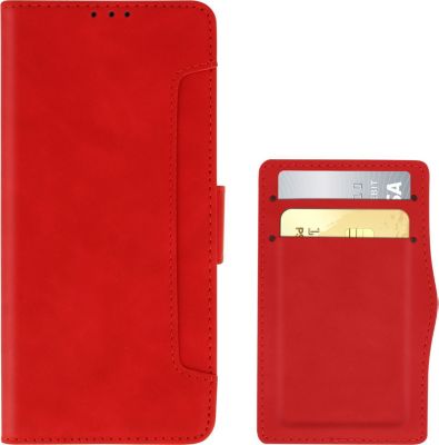 Etui AVIZAR Étui Realme 6i portefeuille Rouge