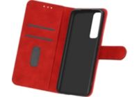 Etui AVIZAR Vivo Y70 Soft Touch Fonction Stand Rouge