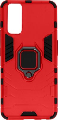 Coque AVIZAR Vivo Y20s / Y11s Hybride + Bague Rouge Coque AVIZAR Vivo Y20s / Y11s Hybride + Bague Rouge