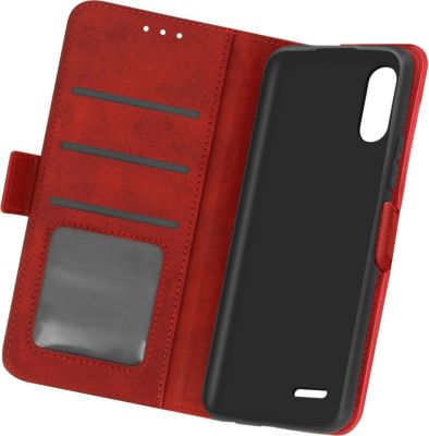 Etui AVIZAR Étui LG K22 Portefeuille Rouge