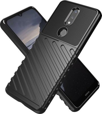 Coque AVIZAR Nokia 2.4 Antichoc Antidérapant Noir Coque AVIZAR Nokia 2.4 Antichoc Antidérapant Noir