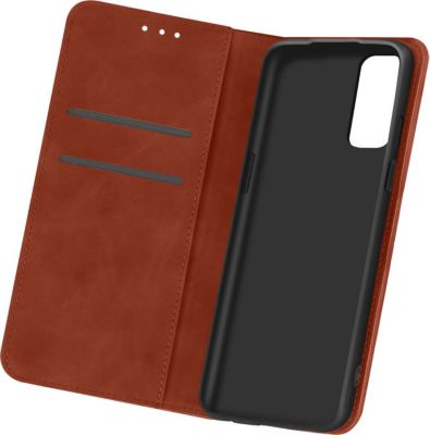 Etui AVIZAR OnePlus 9 Portefeuille Vintage Marron