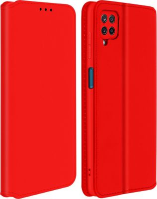 Etui AVIZAR Samsung Galaxy A12 Élégant Rouge Etui AVIZAR Samsung Galaxy A12 Élégant Rouge