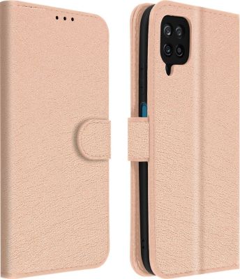 Etui AVIZAR Samsung A12 Portefeuille Rose Gold Etui AVIZAR Samsung A12 Portefeuille Rose Gold