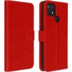 Etui AVIZAR Oppo A15 Portefeuille Chester Rouge