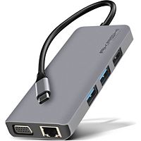 AKASHI USB-C USB HDMI VGA Ethernet micro-SD