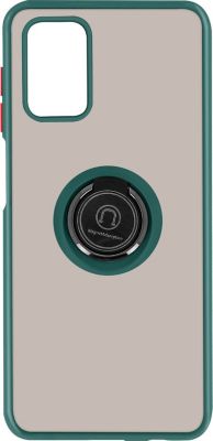 Coque AVIZAR Samsung A02s Vert avec Bague Métallique