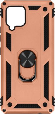 Coque AVIZAR Samsung A42 Bi-matière + Bague Champagne Coque AVIZAR Samsung A42 Bi-matière + Bague Champagne