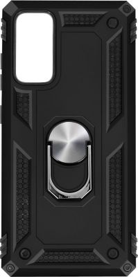 Coque AVIZAR Samsung S20 FE Bi-matière + Bague Noir