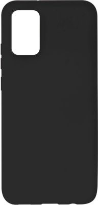 Coque AVIZAR Samsung A02s Silicone Soft Touch Noir