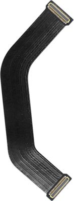 Ceinture Levis pour femme en cuir souple noir boucle ronde
