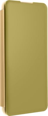 Etui AVIZAR Samsung S21 Plus Effet Miroir Stand Or