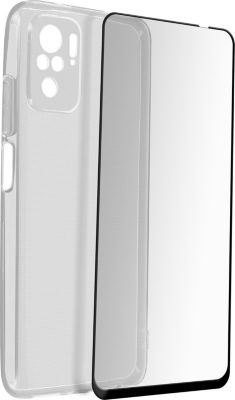 Coque AVIZAR Redmi Note 10s Souple + Verre Trempé 9H