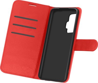 Etui AVIZAR Vivo X51 5G Aspect cuir grainé Rouge