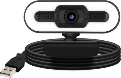 Webcam AVIZAR Webcam USB 1080P HD Grand Angle + LED Webcam AVIZAR Webcam USB 1080P HD Grand Angle + LED