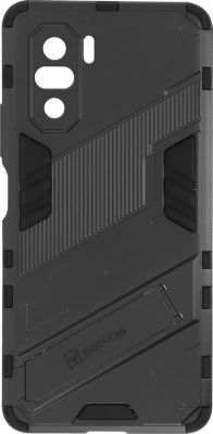 Coque AVIZAR Poco F3 Antichoc Kickstand II Noir Coque AVIZAR Poco F3 Antichoc Kickstand II Noir