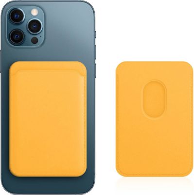 Porte-cartes AVIZAR Cuir Magsafe iPhone 12 / 13 Magnétique