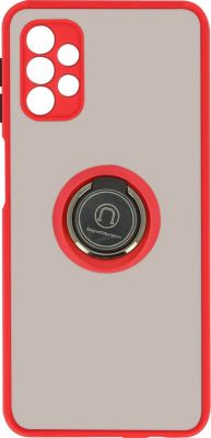 Coque AVIZAR Galaxy A32 5G Rouge + Bague Métallique