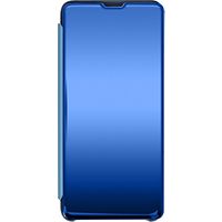 Etui AVIZAR Oppo Find X3 Pro Effet Miroir Stand Bleu