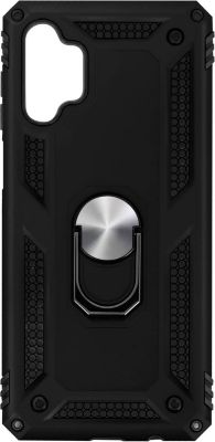 Coque AVIZAR Samsung A32 5G Bi-matière + Bague Noir