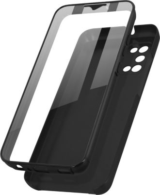 Coque AVIZAR Samsung Galaxy A02s Avant & Arrière Noir