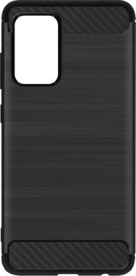 Coque AVIZAR Samsung A52 Métal brossé Carbone Noir