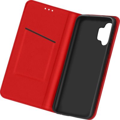Etui AVIZAR Samsung Galaxy A32 5G Cuir Rouge