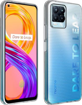 Coque AVIZAR Realme 8 Pro et 8 Silicone Transparent Coque AVIZAR Realme 8 Pro et 8 Silicone Transparent