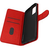 Etui AVIZAR Oppo A74 Portefeuille Chester Rouge