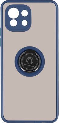 Coque AVIZAR Xiaomi Mi 11 Lite Bague Métallique Bleu Coque AVIZAR Xiaomi Mi 11 Lite Bague Métallique Bleu
