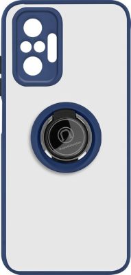 Coque AVIZAR Redmi Note 10 Pro Bleu Bague Métallique