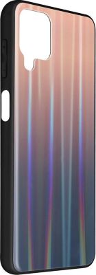 Coque AVIZAR Samsung A12 Holographique Marron