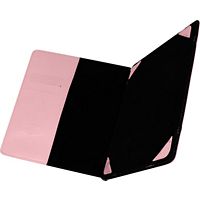 Etui BLUN Tablette 7" eco-cuir Porte-carte Rose