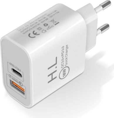Chargeur AVIZAR Chargeur secteur USB / USB-C 20W Power D
