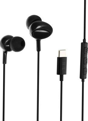 Ecouteurs AVIZAR Filaires USB-C Son Stéréo Noir