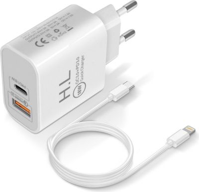 Chargeur AVIZAR Chargeur secteur USB / USB-C 18W Power D
