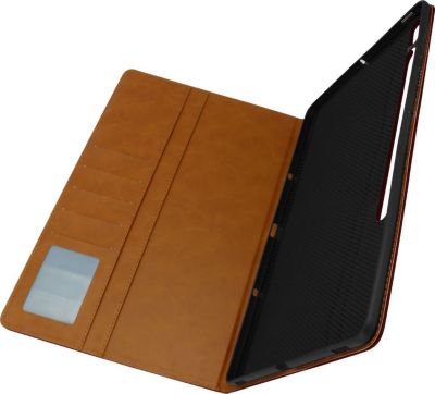 Housse AVIZAR Samsung TabS7 FE Stand eco-cuir Bordeaux
