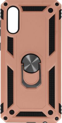 Coque AVIZAR Samsung A02 Bi-matière + Bague Champagne Coque AVIZAR Samsung A02 Bi-matière + Bague Champagne