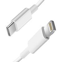 Câble USB AVIZAR USB-C vers lightning blanc 2m PD