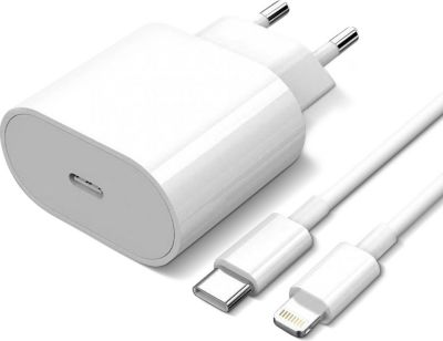 Chargeur + câble APPLE Chargeur Secteur USB-C 20W + Câble Light