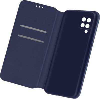 Etui AVIZAR Samsung Galaxy M12 Élégant Bleu Nuit