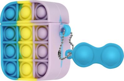 Etui AVIZAR Coque Bubble Pop Airpods Multicolore