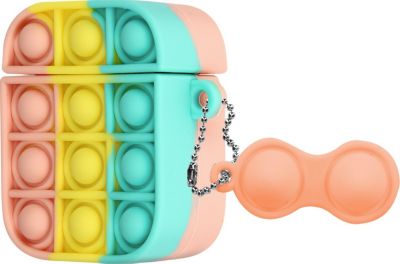 Etui AVIZAR Coque Bubble Pop Airpods Multicolore Etui AVIZAR Coque Bubble Pop Airpods Multicolore