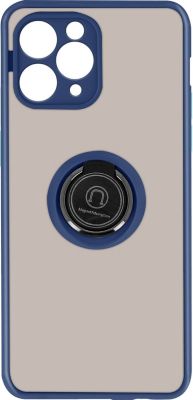 Coque AVIZAR IPhone 11 Pro Bague Métallique Bleu Nuit Coque AVIZAR IPhone 11 Pro Bague Métallique Bleu Nuit