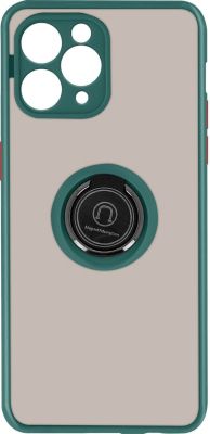 Coque AVIZAR IPhone 11 Pro Vert avec Bague Métallique