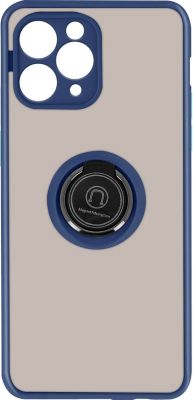 Coque AVIZAR IPhone 11 Pro Max Bleu Nuit Bague