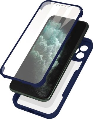 Coque AVIZAR iPhone 11 Pro Intégrale Hybride bleu