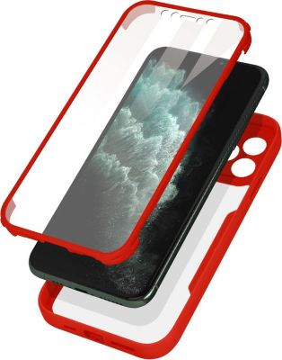 Coque AVIZAR iPhone 11 Pro Intégrale Hybride rouge