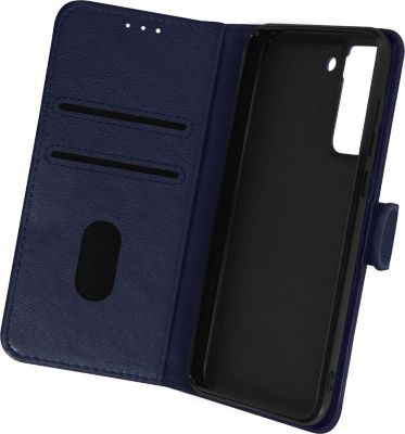 Etui AVIZAR Samsung Galaxy S21 FE Chester Bleu Nuit